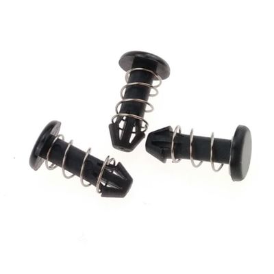 Đinh tán lò xo bằng nhựa nylon màu đen cho máy tính
